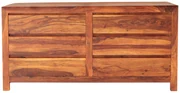 furniture-nabytek.cz - Komoda so zásuvkami z masívu palisander 160x45x80