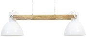 Závesné svetlo Elay 2 lampy biele - 110 * 30 * 30 cm
