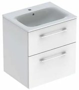 Geberit Selnova kúpeľňová skrinka s umývadlom 60x50,2x65,2 cm biela lesk 501.236.00.1