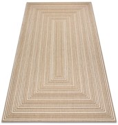 Koberec SIZAL FLAT 48962265 geometrický, béžový / naturálny