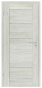 Classen Lukka Interiérové dvere rámové, 70 L, 746 × 1 985 mm, fólia, ľavé, dub sivý, plné