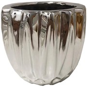 Kvetináč YS44194 Electroplating Effect 11x11x10 Silver