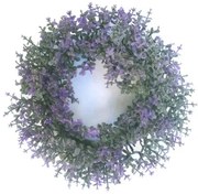 Umelý veniec Buxus fialová, pr.16 cm