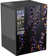 Vonkajšia svetelná reťaz Waterfall, 15 m, 1060 LED, teplá aj studená biela, časovač, IP44, 15 m