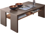 XXXLutz KONFERENČNÝ STOLÍK, sivá, farba duba, kompozitné drevo, 110/65/40 cm Hom`in - Stolíky do obývačky - 002737038002