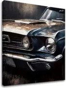 Dizajnová dekorácia na plátne Cválajúci americký sen