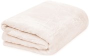 Deka mikroflanel VIOLET 150x200 cm biela