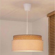 Brilagi - Závesný luster PADOVA na lanku 1xE27/60W/230V pr. 40 cm béžový
