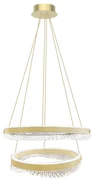 Závesné LED svietidlo Preciosa, 2x LED 85w, 4000k, g