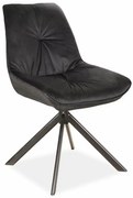 Stolička Boogie I Velvet Čierna