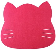 Prestieranie na stôl mačka 38x34 cm amarant