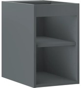 Mexen Box-A, závesná skrinka 30 cm, grafitová matná, 91AX1-0300-470-1-66