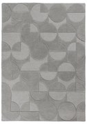Flair Rugs, Kusový koberec Moderno Gigi Grey, 120x170, šedá, chodba / predsieň