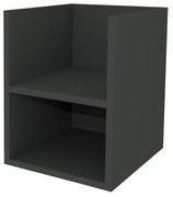 Mereo, Mereo Aira, kúpeľňová skrinka 40 cm, spodná, Multidecor, Šedá antracit, MER-CN795SSEAN