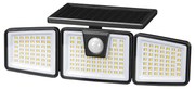 Retlux - LED solárny reflektor so senzorom, 6,5 W / 3,7 V / 1200 mAh / IP44