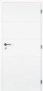 Doornite Quatro Interiérové dvere 60 P, 646 × 1983 mm, lakované, pravé, biele, plné
