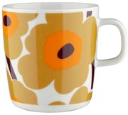 Hrnček Oiva Unikko 0,4l, béžovo-oranžový