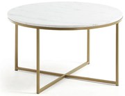 Konferenčný stolík Kave Home Shefield, ø 80 cm