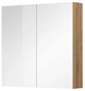 Mereo Mereo, Kúpeľňová galerka 80 cm, zrkadlová skrinka, 2x dvere, MER-CN717GR