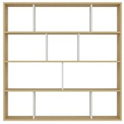 Knižnica Hodni White and Oak