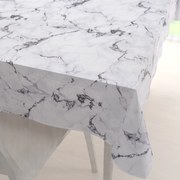 Biante Dekoračný obdĺžnikový obrus PM-064 Sivý mramor 50x100 cm