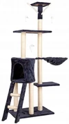 Ihrisko pre mačky, domček, strom, posteľ, škrabadlo, XL 138cm GRAY