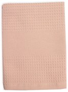 Utierka vaflová jednofarebná hnedá