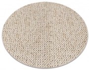 Koberec kruh CASABLANCA krém