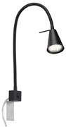 Briloner 2080-015 - LED Nástenná lampa COMFORT LIGHT 1xGU10/5W/230V čierna