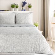 FLEECOVÉ OBLIEČKY FLANO3 140X200 CM, 1 KS 70X80 CM LISTY