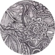 Koberec Agnella Agnus Hejk sivý kruh