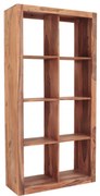 Knižnica Rami 90x180x35 indický masív palisander Natural