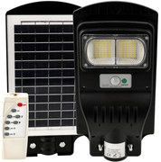 BERGE Solárna pouličná LED lampa MARAKESZ - 30W - PIR