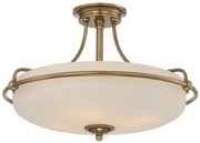 Elstead QZ-GRIFFIN-SFM-WS - Prisadený luster GRIFFIN 4xE27/100W/230V mosadz