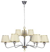 Jupiter 1410 - NESS NE 9 - Luster na reťazi 9xE27/60W/230V