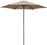 InternetovaZahrada Záhradný slnečník Ø300 cm - taupe