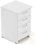 Kontajner Visio 50 x 47 cm - 4 zásuvky, biela