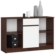 Komoda Briar  (wenge + biela). Vlastná spoľahlivá doprava až k Vám domov. 1069958