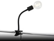 Moderná svorka lampa čierna s flexibilným ramenom - Cavalux