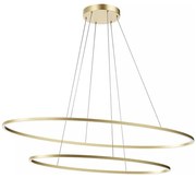 Redo 01-3300 - LED stmievateľný závesný luster LEO na lanku LED/115W/230V bronzový