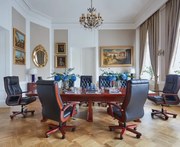 Dýhovaný konferenčný stôl Maximus 400 cm