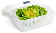 2. akosť - Špeciálny box na ovocie a zeleninu, s ventiláciou a filtrom, do chladničky, Fridge Fresh, 6,4l - modrý