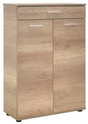 Skrinka na topánky 108x73 cm hnedá