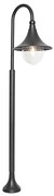 Klasická vonkajšia lampa čierna 125 cm IP44 - Daphne