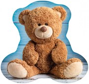 Tvarovaný 3D vankúš Macko Teddy - 37 x 36 cm
