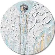 Okrúhle obrazy s akrylom Šepot lásky