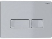 Mexen Tex 04, splachovacie tlačidlo, matný chróm, 6104-04