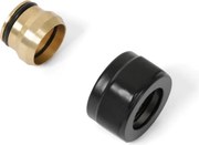 Terma adaptér na medené trubky GW M22x1,5–Ø15 Čierna matná