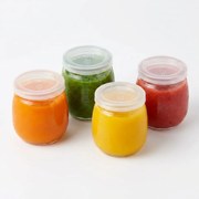 ORION 4 poháre na jogurt / dezert s viečkom 4ks x 130ml YOGO
