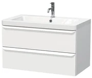 Kúpeľňová skrinka s umývadlom Naturel Pavia 85x53x49 cm biela mat PAVIA385ZBI